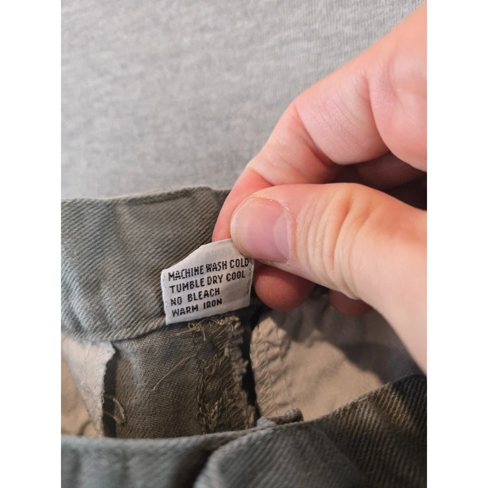 Vintage The North Face Chino Pants Mens 30 Gray Straight Leg Gorpcore Casual 90s